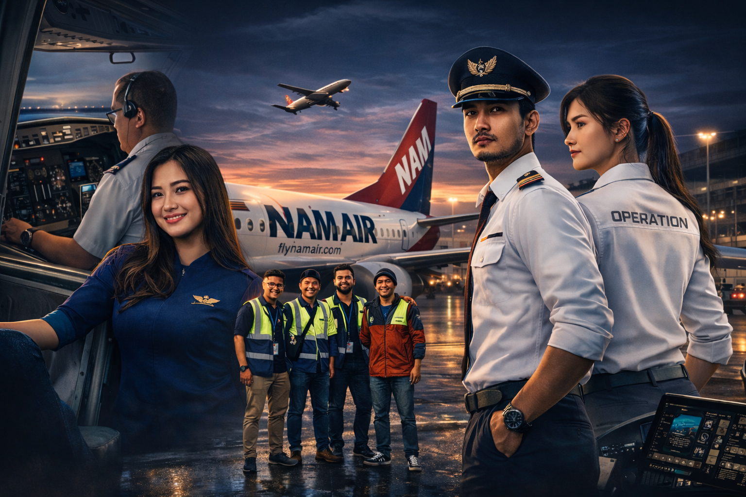 NAM Air operations team